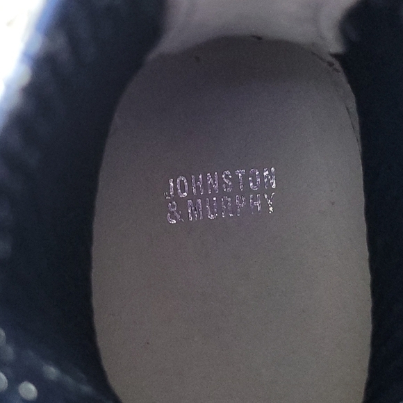 Johnston and Murphy flex sock high top slipon sneakers - Picture 5 of 7